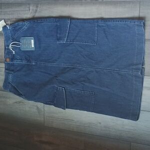 Democracy Blue Denim Cargo Skirt New With Tags